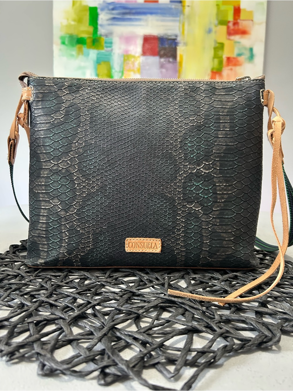 Consuela Besos Floral Embroidered Crossbody - Picture 5 of 8